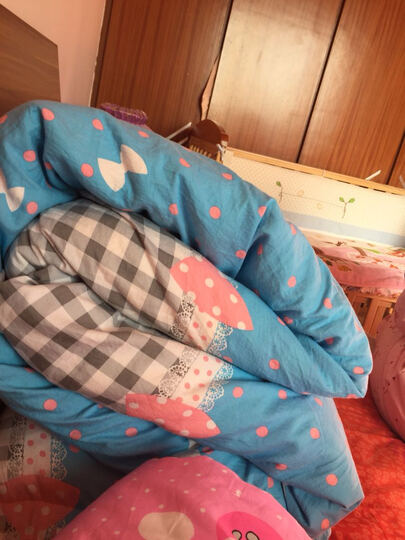 思侬被套单件150 200 全棉纯棉简约条纹被罩单件 学生宿舍单人床1.