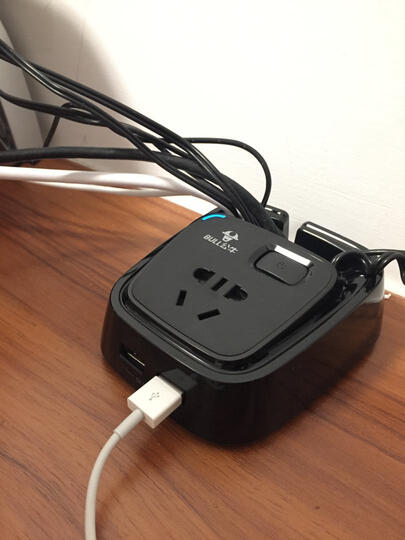 公牛插座桌洞插排插线板接线板办公环境专用双usb充电接口1.