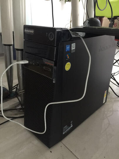 联想台式机电脑扬天m2600t 财务办公商务台式电脑整机g6400 4g 1t机械