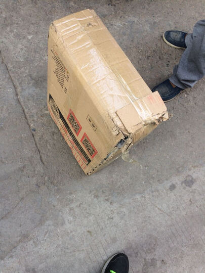 蔻丝(coleshome):"包装太简陋了,就一层纸箱,还破了.