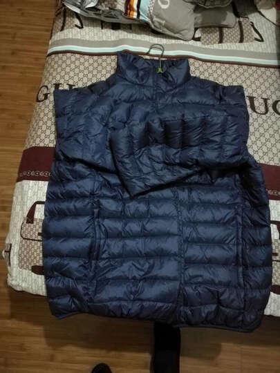 稻草人男士商务休闲立领百搭棉服705藏青2xl衣服合身,暖和,质量不错.