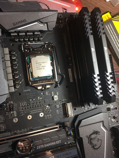 微星(msi)z270 krait gaming银环蛇 主板(intel z270/lga 1151) 晒单