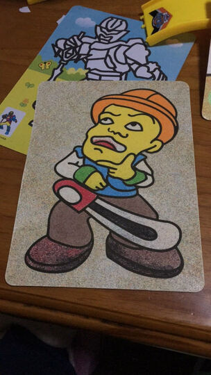 淘气玩家沙画手工diy套装 24张12色环保儿童彩砂画手工绘画儿童玩具