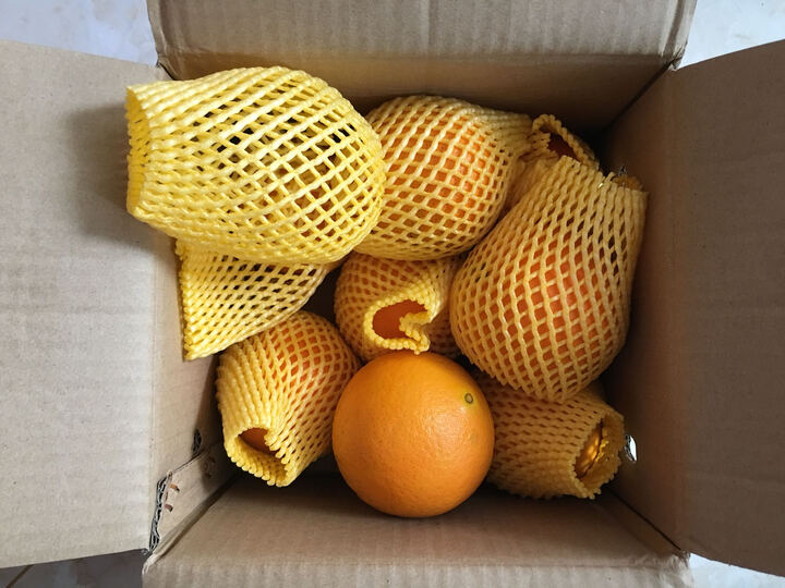 五丰 美仑达 精选进口鲜橙 2kg装(±100g) 简致礼盒 铂金果 新鲜水果
