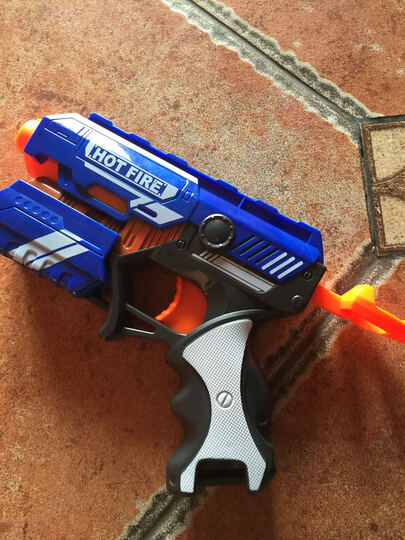 泽聪(zecong toys) 儿童玩具枪 软弹枪单发小手枪j7036送货速度快