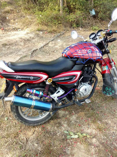 [晒单帖]货已收到,还没装上,我的是路霸摩托车,管.