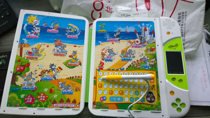 万利达malatad860儿童点读机28英寸4g内存幼儿早教学习机