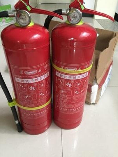 淮海车载家用abc干粉灭火器3/4公斤 推车吊式商用库房大型灭火器1/2