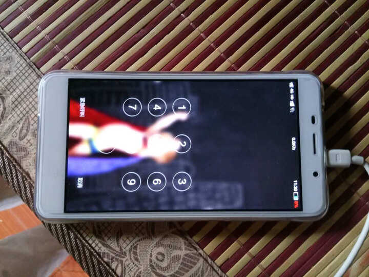 weiimi x3 全网通智能手机 双卡双待 指纹解锁 玫瑰金手机跟网上差不