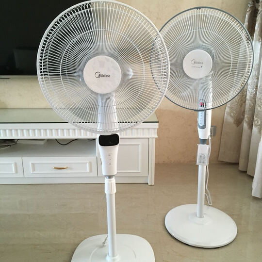 美的(midea)fs40-17krw 九叶静音 直流变频遥控落地扇/电风扇 晒单图