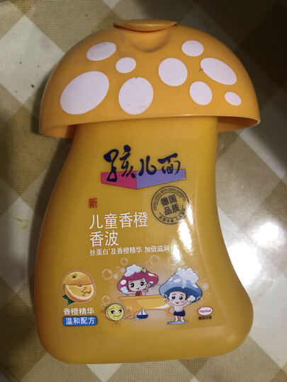 孩儿面香波:"做活动买的,之前也用过孩儿面的儿童护肤产品,支持国货