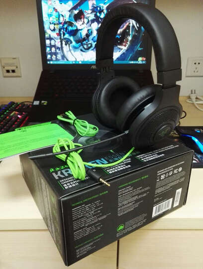 雷蛇kraken 用户评论 首先,这耳机用来打游戏很赞,加上送了一个雷音