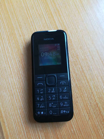 诺基亚(nokia)105 (rm-1133) 黑色 移动联通2g手机 老人手机 双卡双待