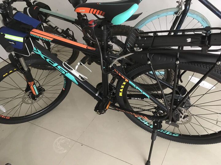 喜德盛(xds) 山地自行车逐日800运动健身27速26吋铝合金线控锁死前叉