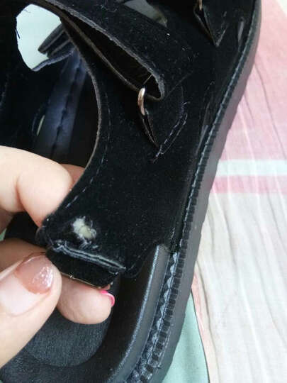 尔允琪 女鞋夏凉鞋2021新款 百搭沙滩鞋 学生厚底凉鞋女 松糕鞋 简约