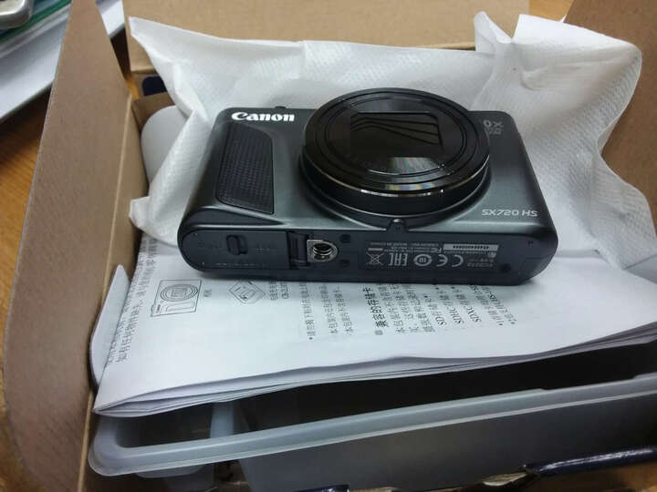 佳能(canon)powershot sx720 hs 数码相机 黑色(2030万像素 40倍光变