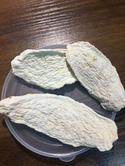 同仁堂山药片100g:"有些许发霉现象且有味 个头到不小" - 京东