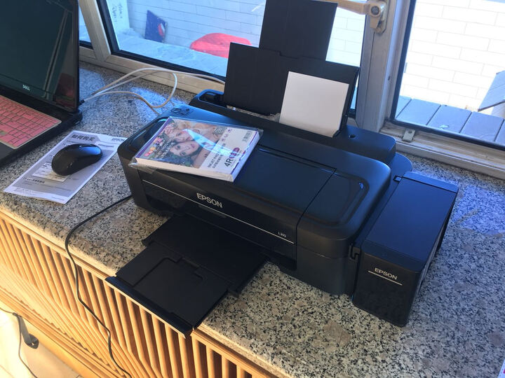爱普生(epson)l310 墨仓式 彩色打印机 学生打印 作业打印用了几天