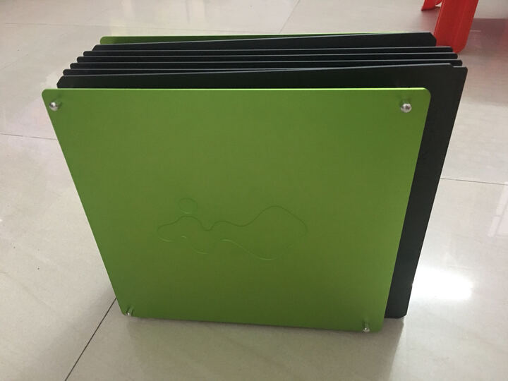 迎广(in win) h-frame mini itx开放式机箱/铝合金/ 限量版/2014德国