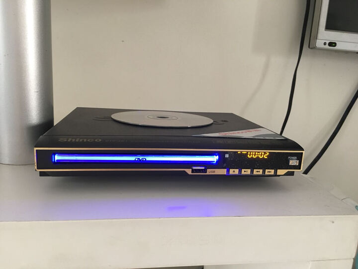 新科(shinco)dvt-301 dvd播放机(巧虎播放机 cd vcd dvd光盘播放器
