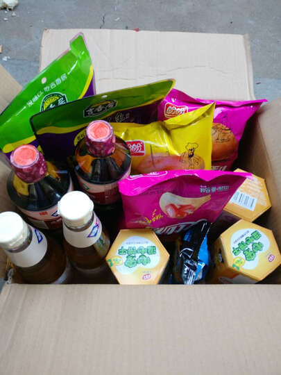 买了一大堆,满减买的.