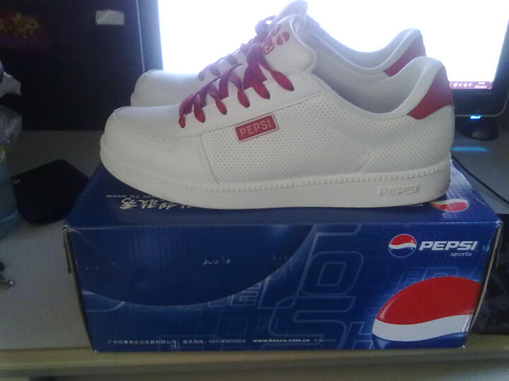 pepsi百事新款360度立体透气无负担舒适男式休闲板鞋静水月 871111