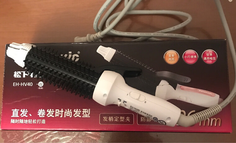 「功能解读」卷/直发器松下EH-HV40W495质量评测怎么样好不好用？