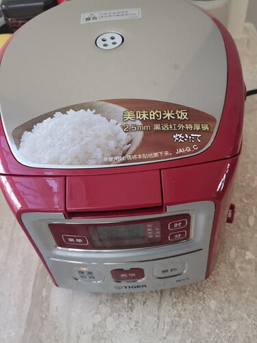 %title插图%num 人气博主评价虎牌JAI-G55C-KW电饭煲质量评测怎么样好不好用?