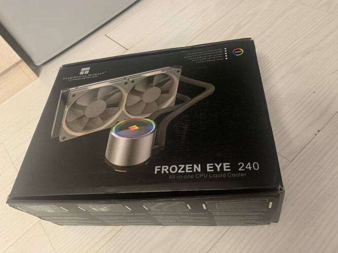 %title插图%num 【散热器实情】ThermalrightFrozen EYE 360评测结果怎么样?不值得买吗?