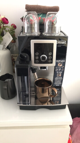 「咖啡机必看报告」德龙ECAM350.15.B功能评测结果，看看买家怎么样评价的