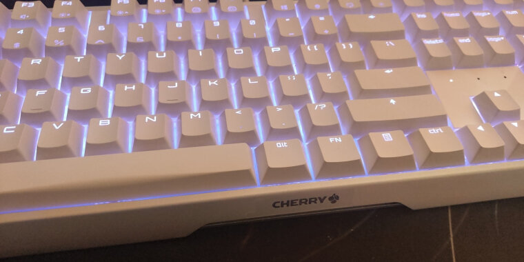 %title插图%num 达人爆料CHERRYMX-BOARD3.0SRGB键盘质量评测怎么样好不好用?