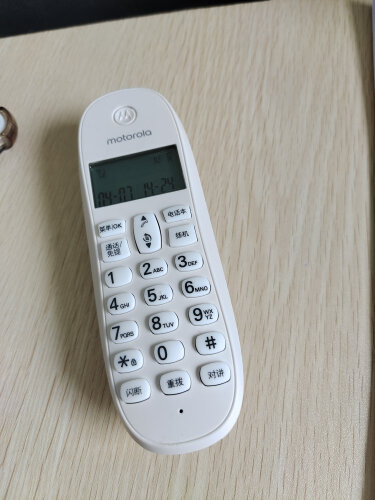 「电话机解读」摩托罗拉CL102C怎么样评测质量值得买吗？