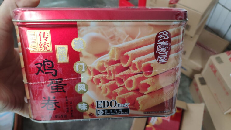 「饼干蛋糕必看报告」EDOPACKEDO Pack鸡蛋卷240g-原味功能评测结果，看看买家怎么样评价的