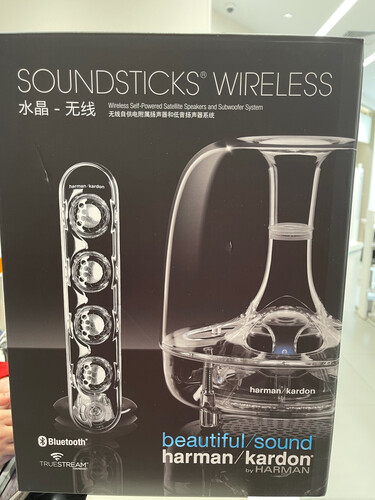 哈曼卡顿soundsticks4和琉璃3