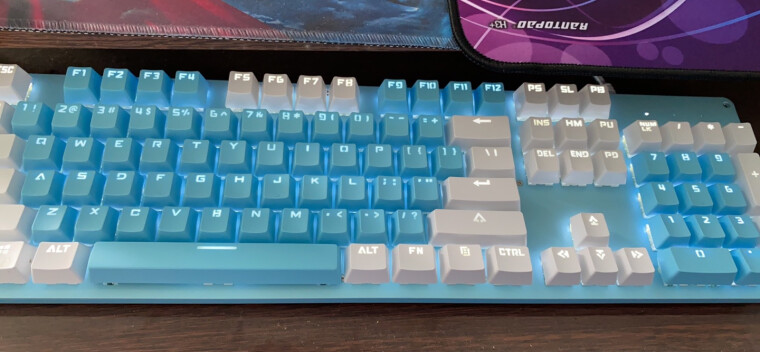 【不理想】说下 键盘 灵蛇K480蓝色青轴 怎么样？评测分析到底质量不耐用吗？