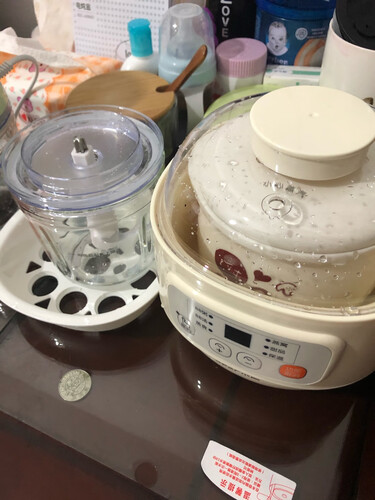 「实情反馈」小熊DSG-B08K1辅食料理机怎么样评测质量值得买吗？