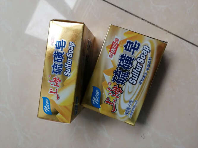 香皂使用一个月后分享上海香皂硫磺皂130g*4块功能评测结果，看看买家怎么样评价的