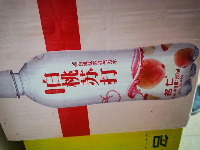 「饮料解读」名仁苏打汽水白桃味360ml*24瓶怎么样的质量，评测为什么这样？