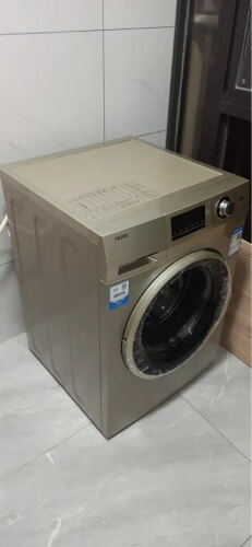 【已开箱】海尔纤美10公斤滚筒洗衣机怎么样？质量真的好吗