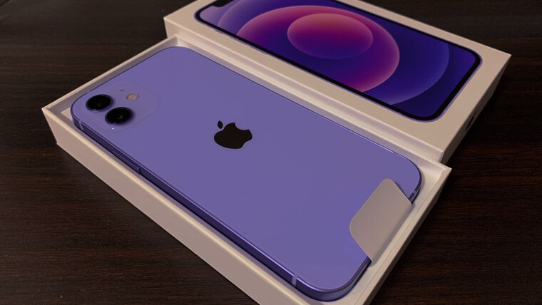 口碑评测 Apple Iphone 12 404 128gb 紫色支持移动联通电信5g 双卡双