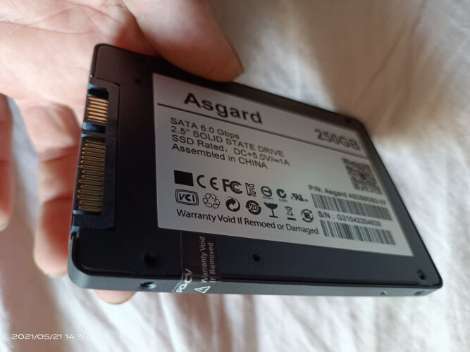 【真相吐槽】SSD固态硬盘 明星 阿斯加特AsgardAS2TS3-S7 质量怎么样？来看看图文评测！
