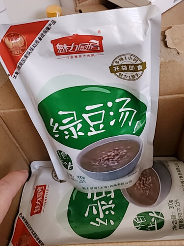 【真相吐槽】方便食品 明星 魅力厨房绿豆汤 夏日解暑 清凉绿豆粥 质量怎么样？来看看图文评测！