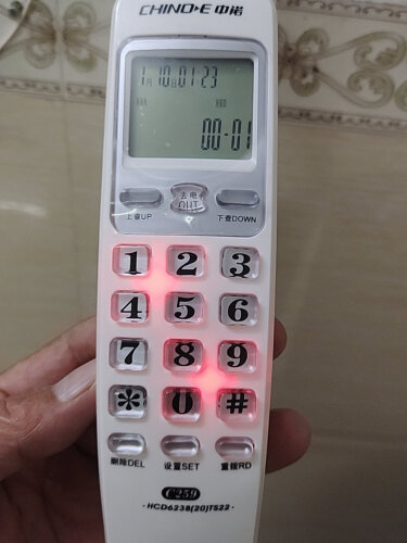 【不看后悔】亲测曝光中诺HCD6238(20)TS22 电话机质量怎么样？全方位评测分享!