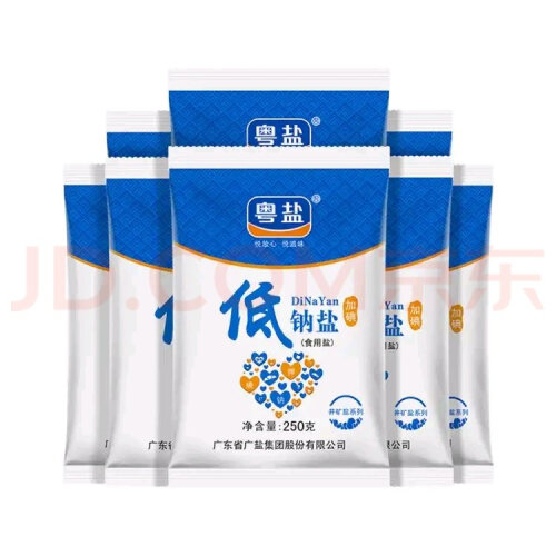 深入解读粤盐粤盐 加碘自然食用盐250g*5袋调味品质量评测怎么样好不好用？