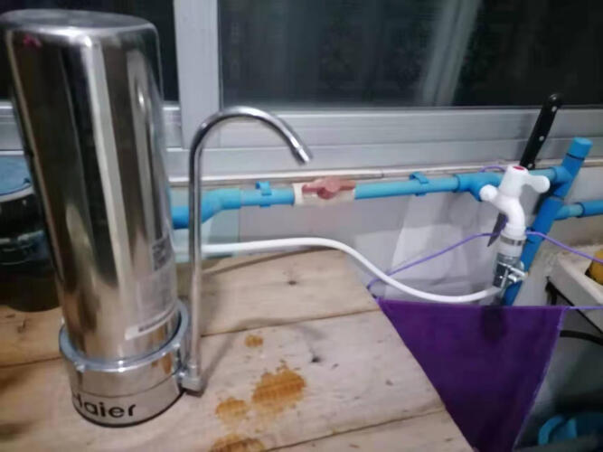 达人分享海尔HT101-2家用净水器是不是直接饮用？质量真的好吗