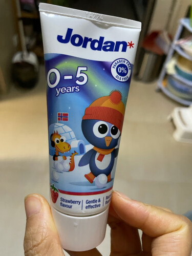 【开箱解读】婴儿口腔清洁Jordan牙膏草莓香草味单支装质量评测怎么样好不好用？
