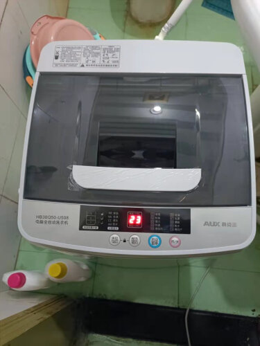 【质量曝光】使用一周后分享奥克斯HB35Q65-A2039透明黑值不值得买，来看看洗衣机评测数据