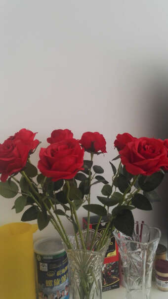 花瓶花艺凉笙10支仿真玫瑰花假花客厅家居装饰品人造花评测值得买吗,质量到底怎么样好不好？