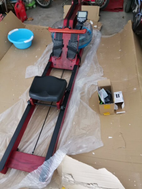 划船机SMOOKY划船机木质水阻健身房家用室内划船器纸牌屋健身器材评测结果不看后悔,好不好？
