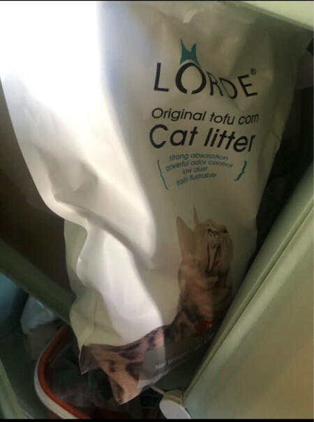 LORDE里兜纯豆腐砂除尘款猫砂豆腐猫砂除味低尘可冲厕所2.6kg×6袋是大颗粒的还是小颗粒的？